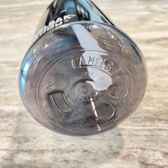 NWOT Contigo Water Bottle Bike Eat Sleep Repeat 750 mL Grey White - Picture 10 of 10